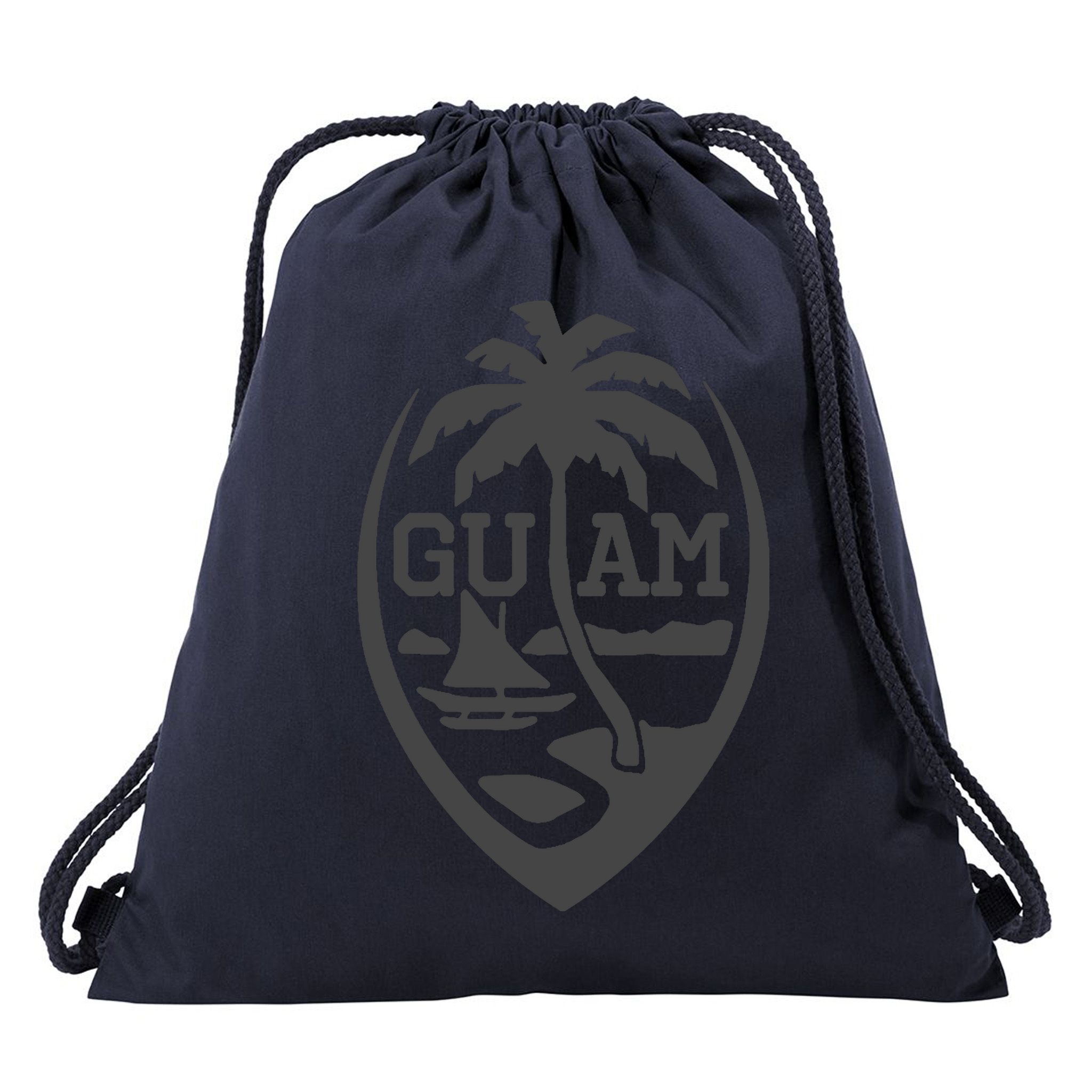 Guam Flag Seal | USA Guamanian Chamorro Gifts Hoodie Drawstring Bag