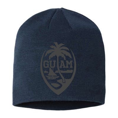 Guam Flag Seal | USA Guamanian Chamorro Gifts Hoodie Sustainable Beanie