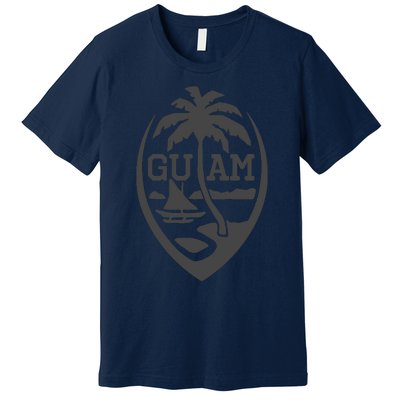 Guam Flag Seal | USA Guamanian Chamorro Gifts Hoodie Premium T-Shirt