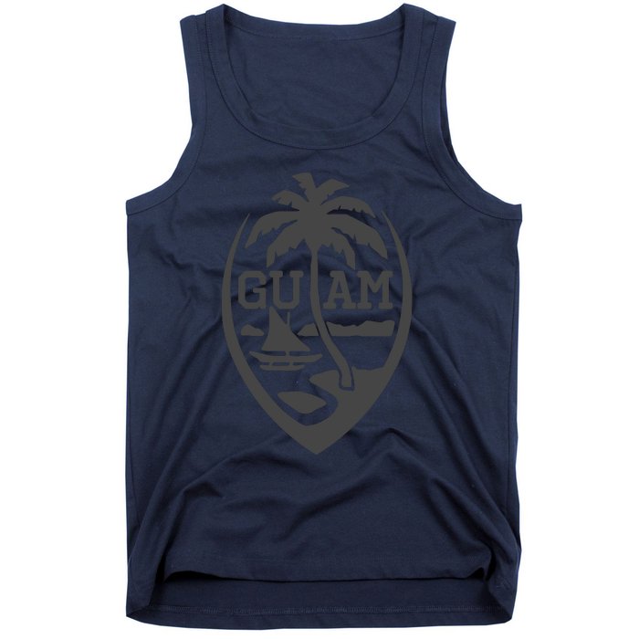 Guam Flag Seal | USA Guamanian Chamorro Gifts Hoodie Tank Top