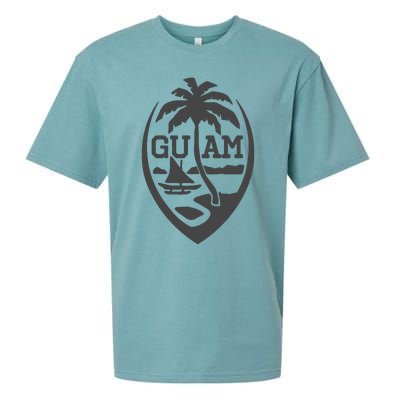 Guam Flag Seal | USA Guamanian Chamorro Gifts Hoodie Sueded Cloud Jersey T-Shirt