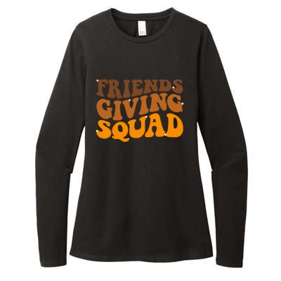 Groovy Friendsgiving Squad Funny Thanksgiving Womens CVC Long Sleeve Shirt