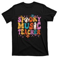 Groovy Faboolous Spooky Music Teacher Halloween T-Shirt