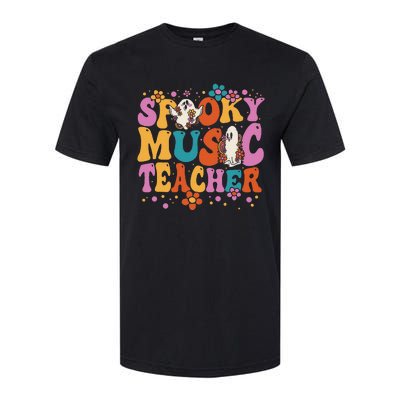 Groovy Faboolous Spooky Music Teacher Halloween Softstyle CVC T-Shirt