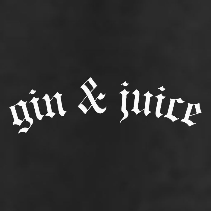Gothic Fo Shizzle Gin + Juice Gin And Juice 7 Panel Mesh Trucker Snapback Hat