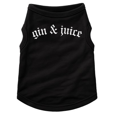 Gothic Fo Shizzle Gin + Juice Gin And Juice Doggie Tank