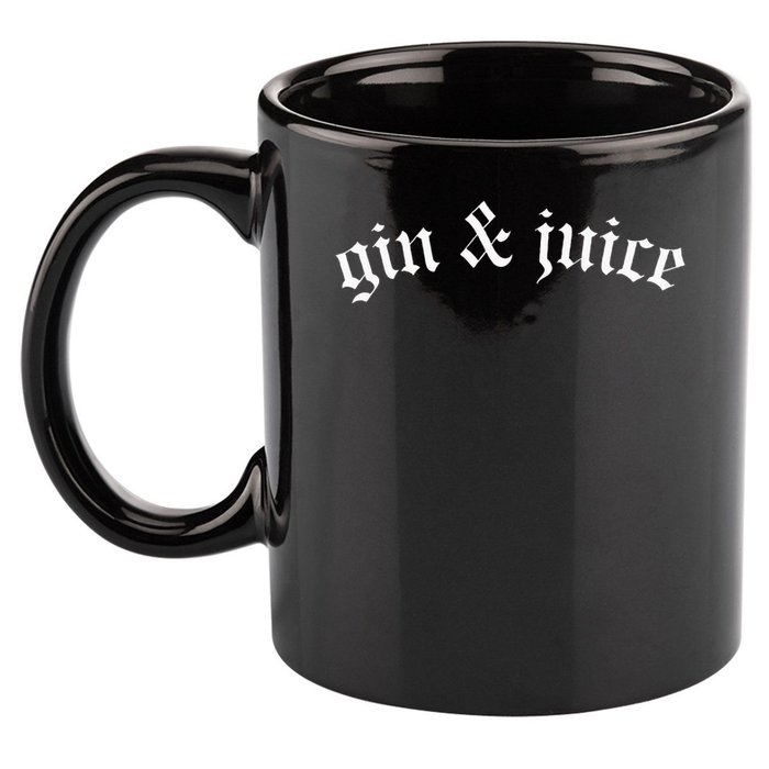 Gothic Fo Shizzle Gin + Juice Gin And Juice 11oz C Handle Ceramic Mug