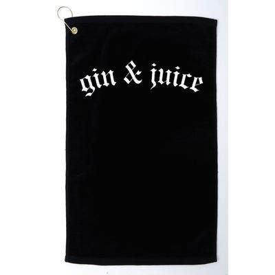 Gothic Fo Shizzle Gin + Juice Gin And Juice Golf Towel