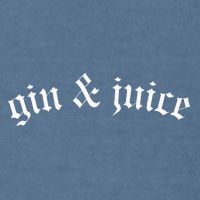 Gothic Fo Shizzle Gin + Juice Gin And Juice Garment-Dyed Sweatshirt