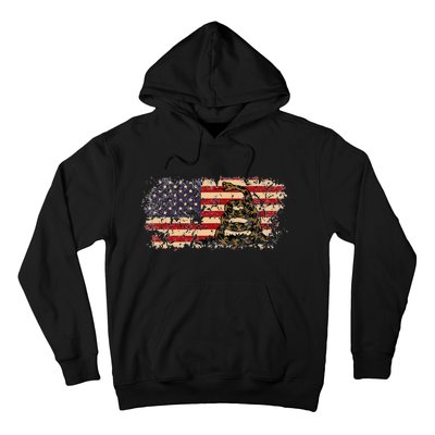 Gadsden Flag Snake America Usa Patriotic Vintage Gift Hoodie