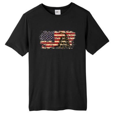 Gadsden Flag Snake America Usa Patriotic Vintage Gift Tall Fusion ChromaSoft Performance T-Shirt