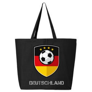 Germany Football Soccer Team Deutschland National 25L Jumbo Tote