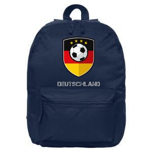 Germany Football Soccer Team Deutschland National 16 in Basic Backpack