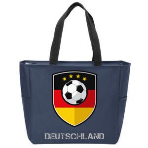 Germany Football Soccer Team Deutschland National Zip Tote Bag