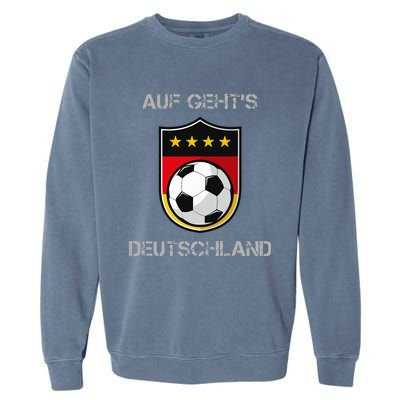 Germany Football Soccer Team Deutschland National Garment-Dyed Sweatshirt