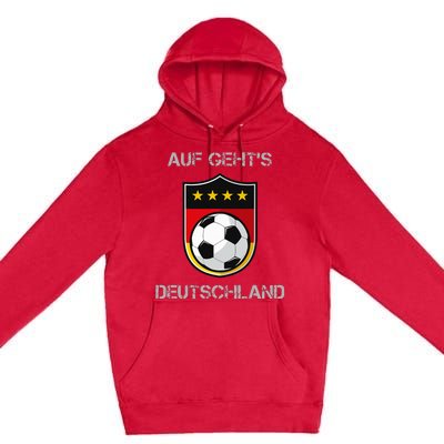 Germany Football Soccer Team Deutschland National Premium Pullover Hoodie