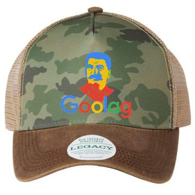 Goolag Funny Soviet Era Political Joke Free Speech Stalin Legacy Tie Dye Trucker Hat