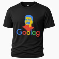 Goolag Funny Soviet Era Political Joke Free Speech Stalin Cooling Performance Crew T-Shirt