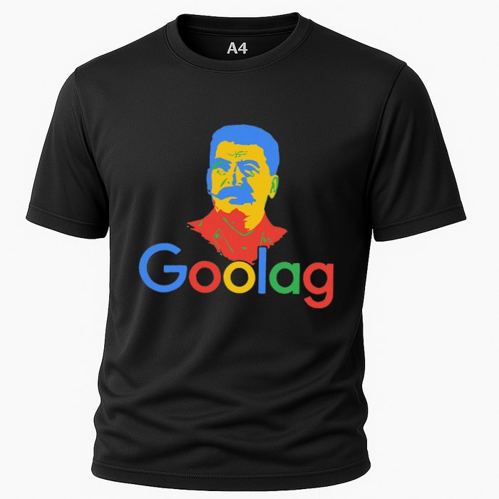Goolag Funny Soviet Era Political Joke Free Speech Stalin Cooling Performance Crew T-Shirt