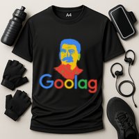 Goolag Funny Soviet Era Political Joke Free Speech Stalin Cooling Performance Crew T-Shirt