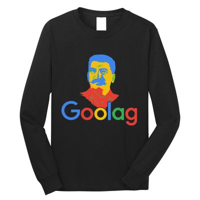 Goolag Funny Soviet Era Political Joke Free Speech Stalin Long Sleeve Shirt