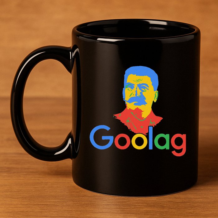 Goolag Funny Soviet Era Political Joke Free Speech Stalin 11oz C Handle Ceramic Mug