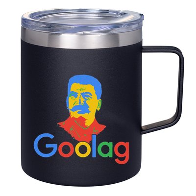 Goolag Funny Soviet Era Political Joke Free Speech Stalin 12oz Stainless Steel Coffee Mug
