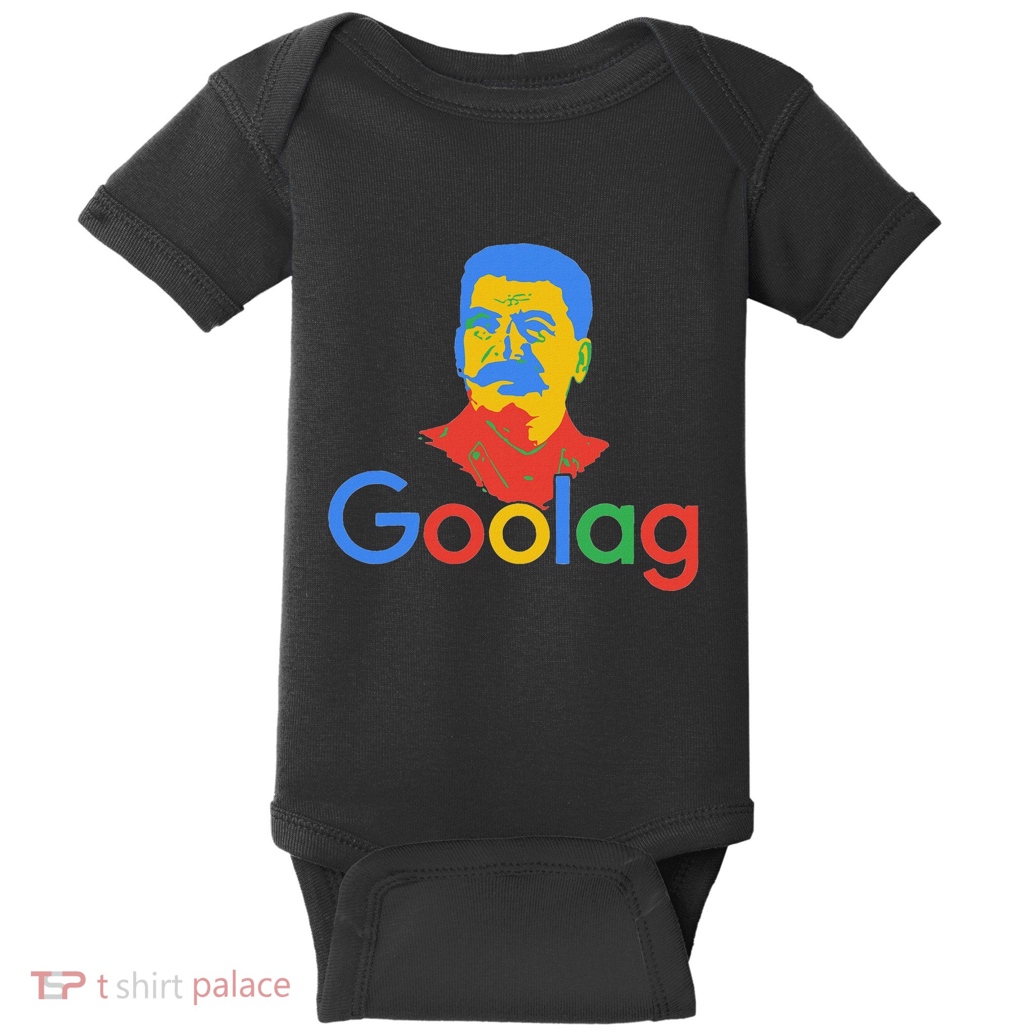 Goolag Funny Soviet Era Political Joke Free Speech Stalin Baby Bodysuit