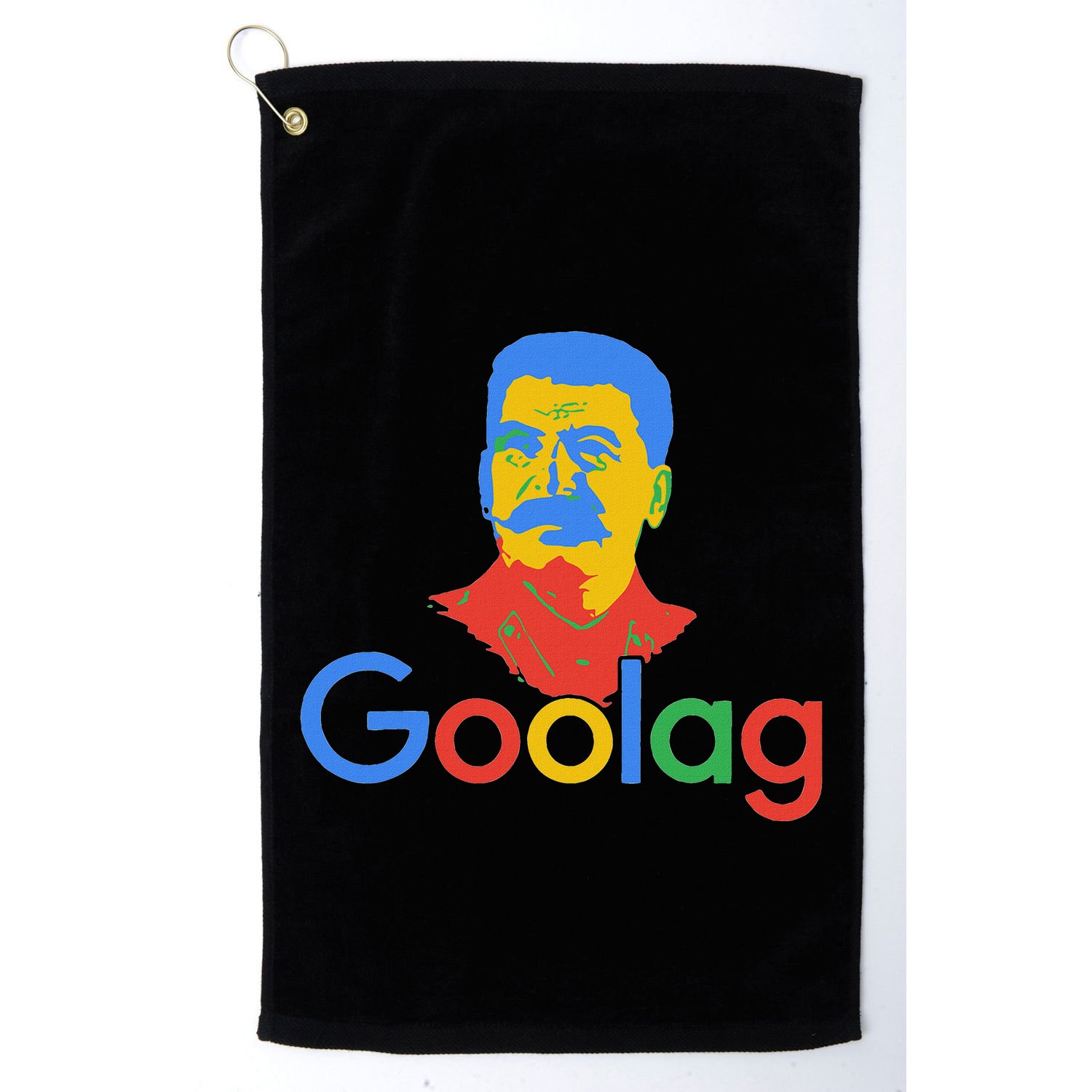 Goolag Funny Soviet Era Political Joke Free Speech Stalin Golf Towel