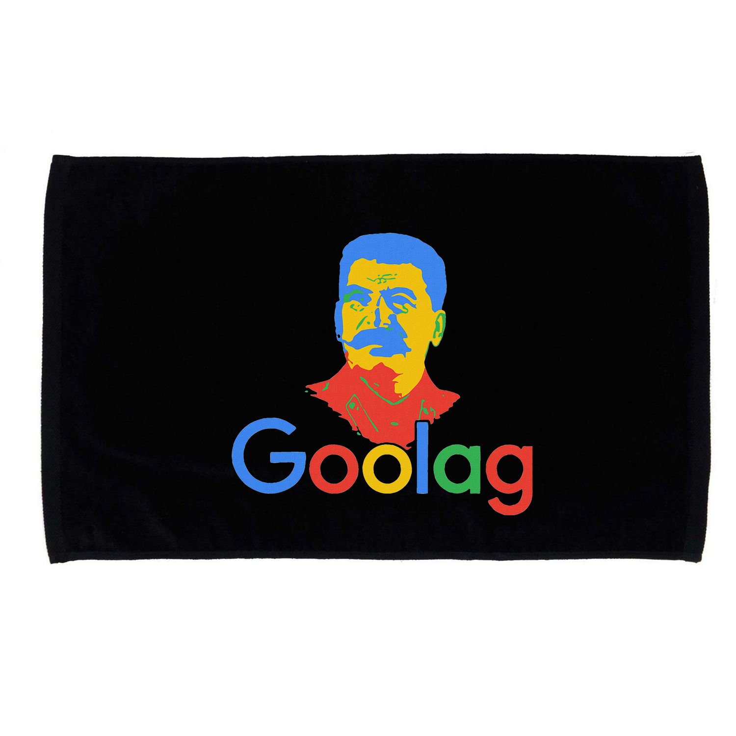 Goolag Funny Soviet Era Political Joke Free Speech Stalin Microfiber Hand Towel