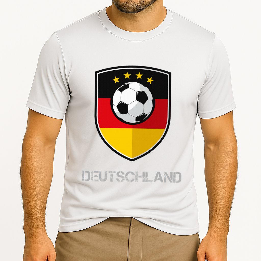 Germany Football Soccer Team Deutschland Cooling Performance Crew T-Shirt