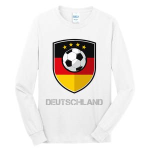 Germany Football Soccer Team Deutschland Tall Long Sleeve T-Shirt