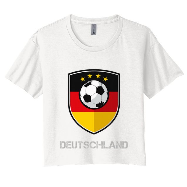 Germany Football Soccer Team Deutschland Crop Top