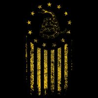 Gadsden Flag Snake Betsy Ross Flag 13 Colonies Vintage Apron