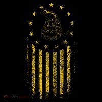 Gadsden Flag Snake Betsy Ross Flag 13 Colonies Vintage T-Shirt