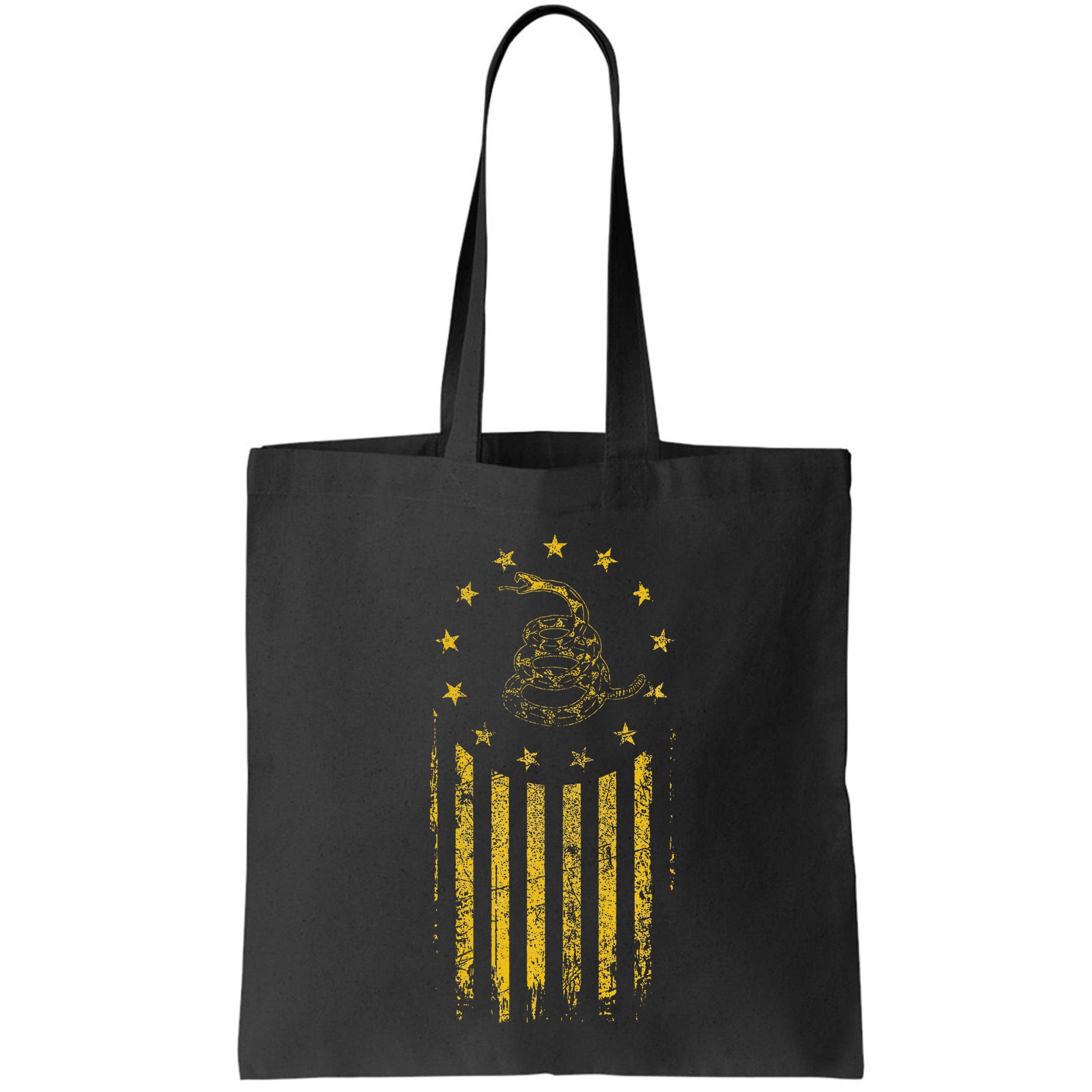 Gadsden Flag Snake Betsy Ross Flag 13 Colonies Vintage Bag