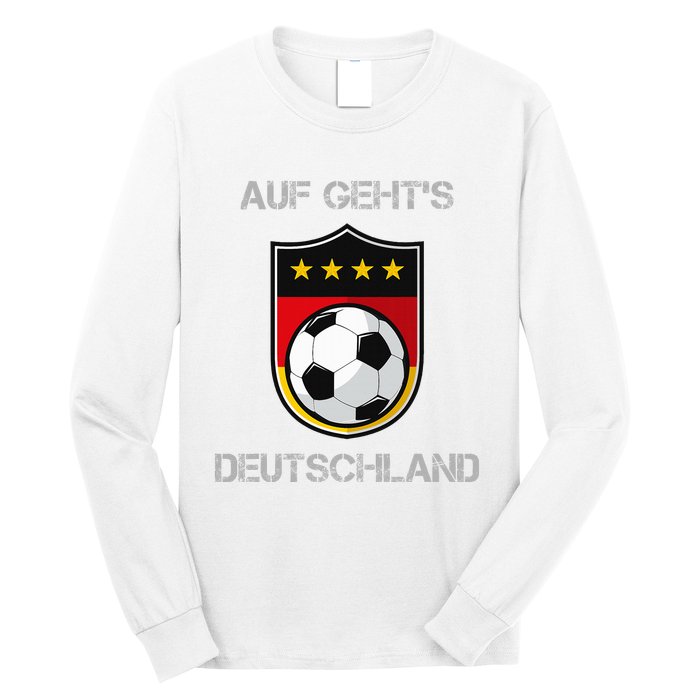 Germany Football Soccer Team Deutschland National Long Sleeve Shirt