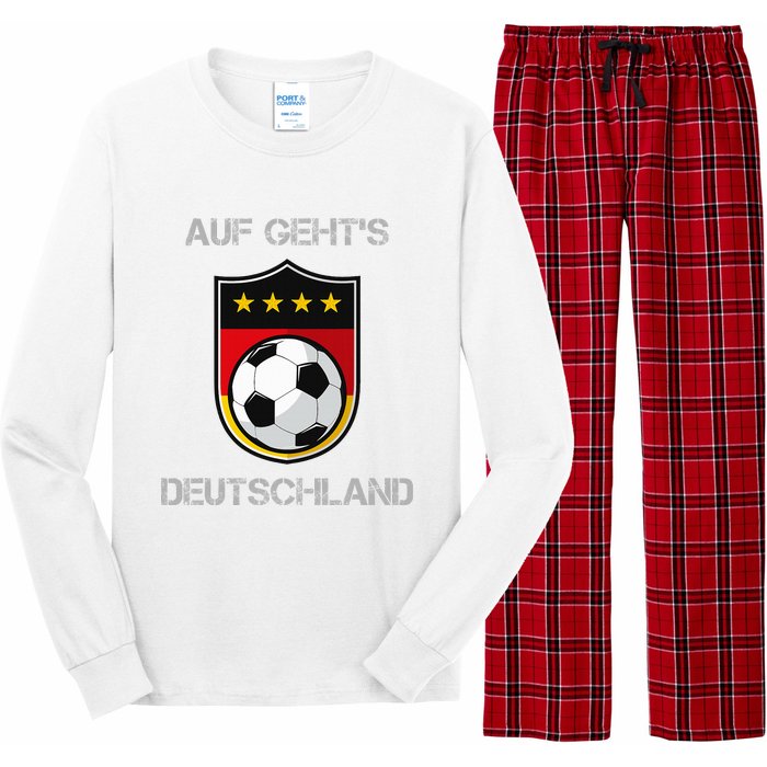 Germany Football Soccer Team Deutschland National Long Sleeve Pajama Set