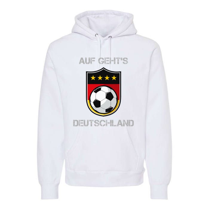 Germany Football Soccer Team Deutschland National Premium Hoodie