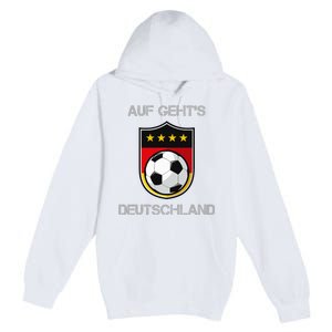 Germany Football Soccer Team Deutschland National Premium Pullover Hoodie