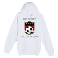 Germany Football Soccer Team Deutschland National Premium Pullover Hoodie