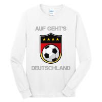 Germany Football Soccer Team Deutschland National Tall Long Sleeve T-Shirt