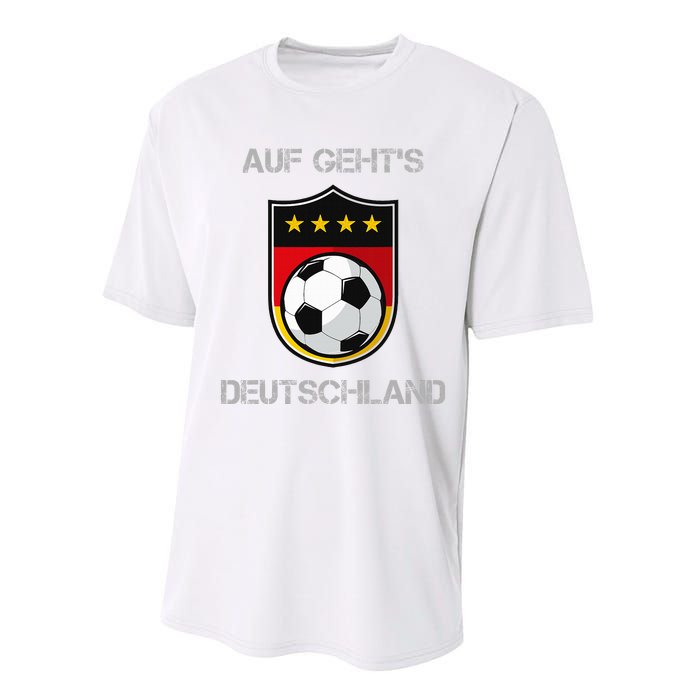 Germany Football Soccer Team Deutschland National Performance Sprint T-Shirt