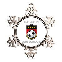 Germany Football Soccer Team Deutschland National Metallic Star Ornament