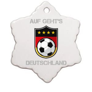 Germany Football Soccer Team Deutschland National Ceramic Star Ornament