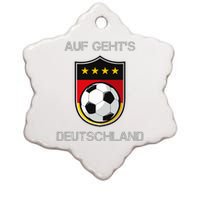 Germany Football Soccer Team Deutschland National Ceramic Star Ornament