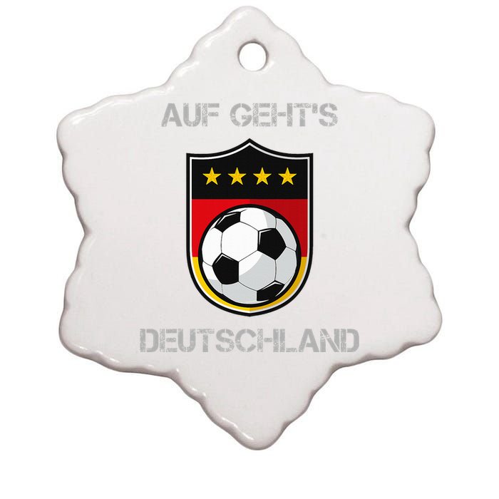 Germany Football Soccer Team Deutschland National Ceramic Star Ornament