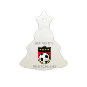 Germany Football Soccer Team Deutschland National Ceramic Tree Ornament