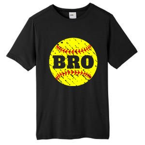 Girl Fastpitch Softball Brother Funny Tall Fusion ChromaSoft Performance T-Shirt