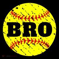 Girl Fastpitch Softball Brother Funny Premium T-Shirt